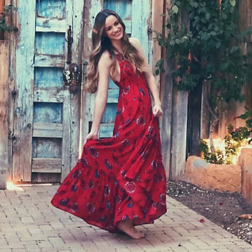 ๐ Free People Intimately Garden Party Maxi - Picture 2 of 9